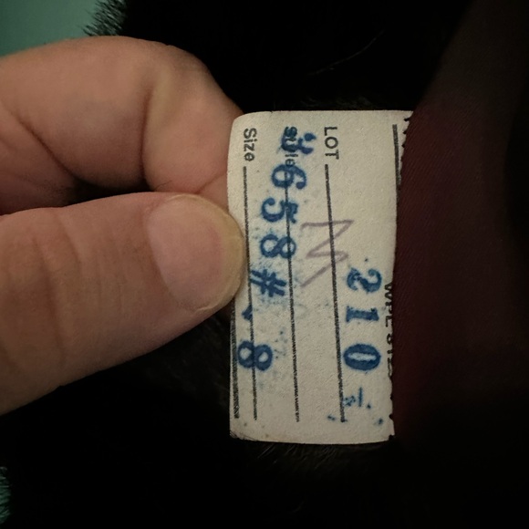 Vintage Dubrowsky & Perlbinder Faux Mink Fur Mini Coat, Dark Brown - Picture 3 of 8